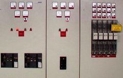 Ein moderner Schaltschrank